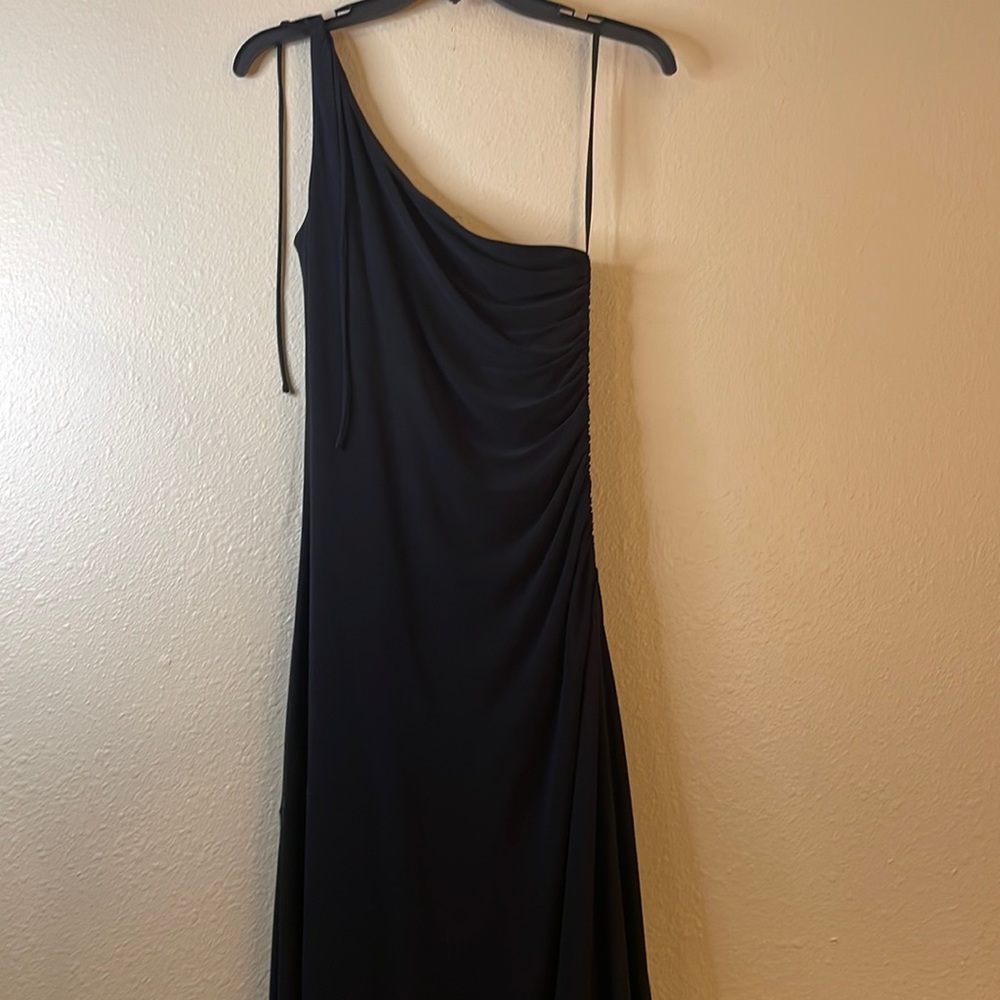 Black evening gown
